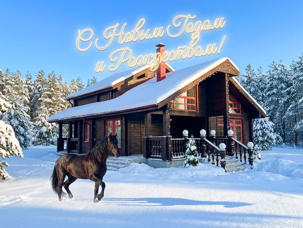 С Новым годом и Рождеством!